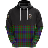 Adam Clan Half Of Tartan Hoodie
